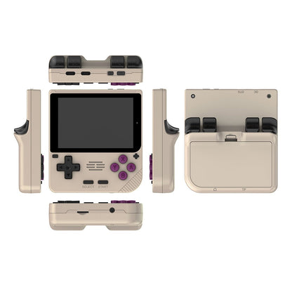 Handheld Game Console Powkiddy V10 – 3.5" IPS Compact Square 8hr Linux 150g