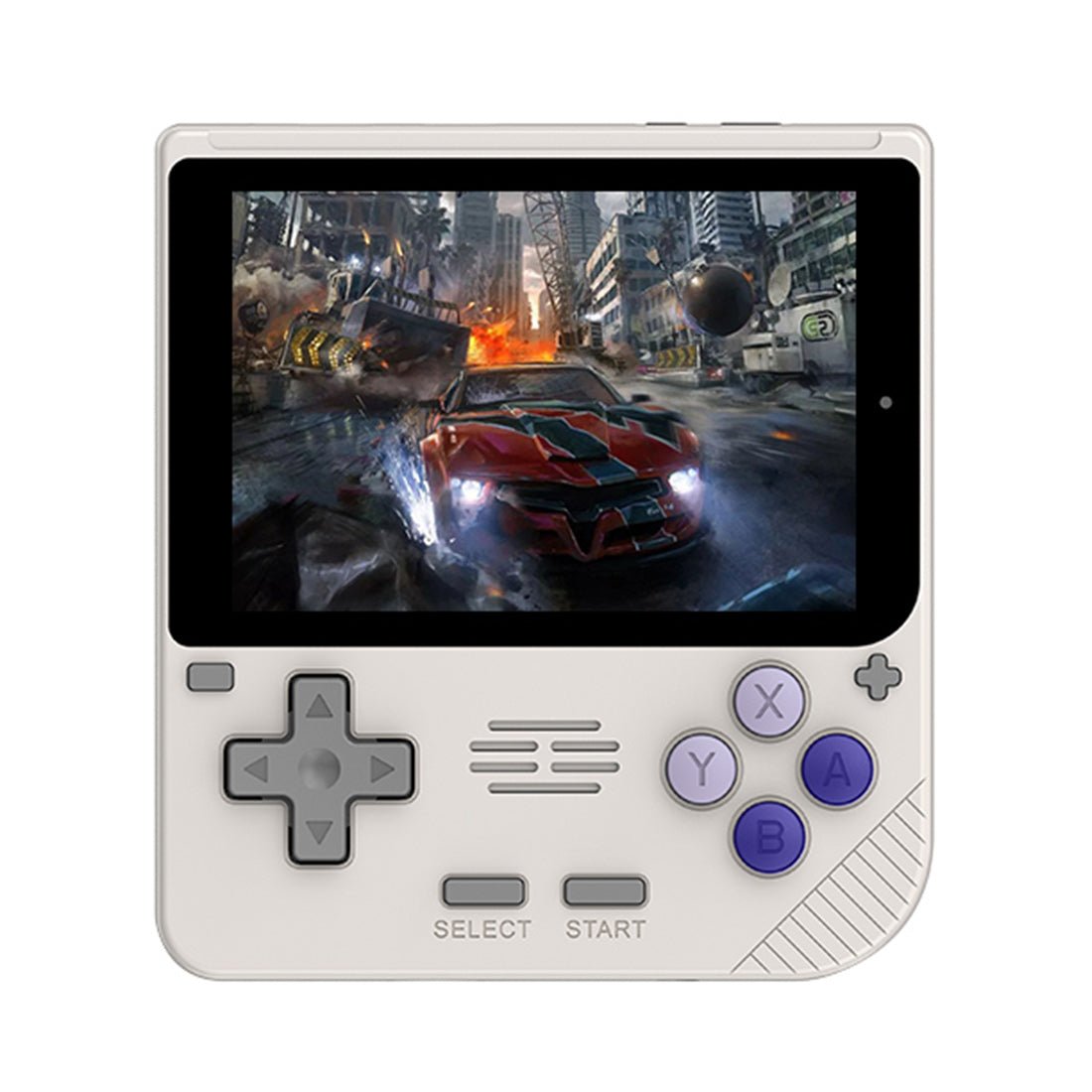 Handheld Game Console Powkiddy V10 – 3.5" IPS Compact Square 8hr Linux 150g