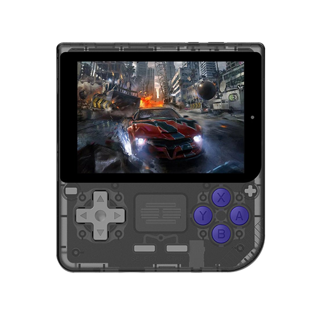 Handheld Game Console Powkiddy V10 – 3.5" IPS Compact Square 8hr Linux 150g