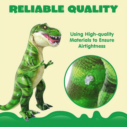 Inflatable T-Rex Dinosaur 37 Inch Giant Tyrannosaurus Rex Blow Up Toy ASTM Safe Birthday Party Decoration Gift for Kids Adults Christmas Holiday