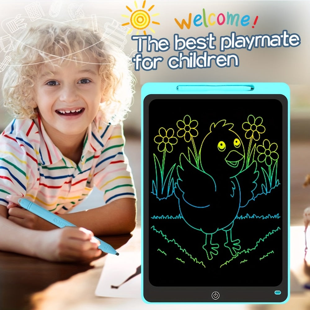 Large LCD Drawing Tablet for Kids 16 & 20 Inch – Colorful Erasable Electronic Doodle Board Reusable Writing Pad | Educational Art Toy Birthday Christmas Gift | Blue Pink Black