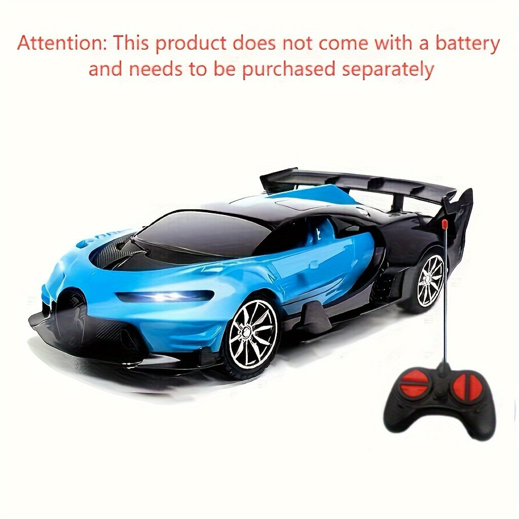 1:24 Four-Channel Remote Control Car Toy Simulation Model with LED Lights, High-Speed Drift Remote Control Cars, Birthday Gifts Christmas, Halloween Gifts