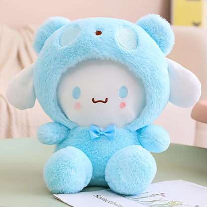 Kawaii Big-Eared Cinnamon Dog Plush Doll — Soft Stuffed Puppy Toy in White, Blue Jade & Pudding Styles for Girls Kids Teens Anime Fans Collectors | Birthday Easter Valentine Christmas Gift