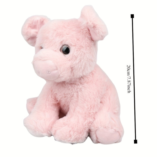 Cute Pink Pig Doll with Big Eyes, Pig Stuffed Animal, Stuffed Animals, Baby Toys, Plush Toys, Plush Animals, Throw Pillows for Couch, Gifts for Girls