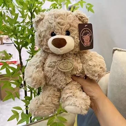 Adorable Realistic Teddy Bear Plush Toy, Soft Stuffed Animal, Plush Toy, Soft Stuffed Doll, Super Cute Home Decor, Room Decoration, Holiday, Christmas, and Birthday Popular Gift, Souvenir for Friends and Family