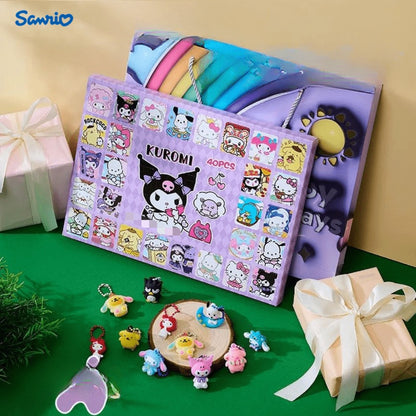 Sanrio Mystery Surprise Box Dolls 40pcs – Blind Box Mini Figures Pendant Party Favors, Cute Kawaii Characters, Fun Gift for Kids Girls Birthday Party Decoration