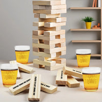 Rolling Tower Drinking Game Set