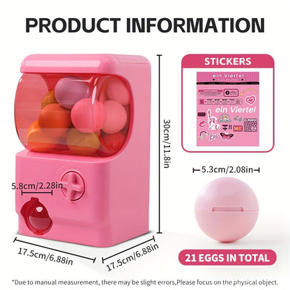 Home Gachapon Machine Party Toys Anniversary Gifts Novelty Toys Christmas Toys Couple Gifts Send to Others