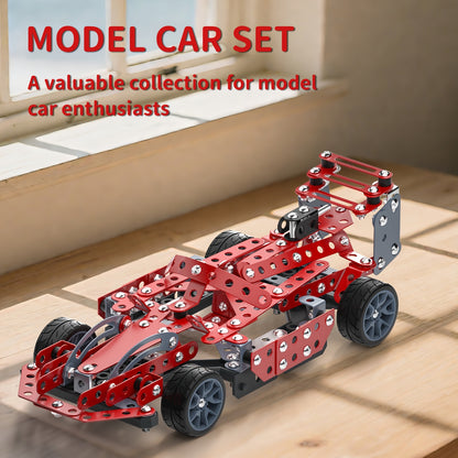 Building Kit Model Car Set - 283/ 287pcs STEM Project Toys for Kids, Assembly Building Vehicle for Boys Gift