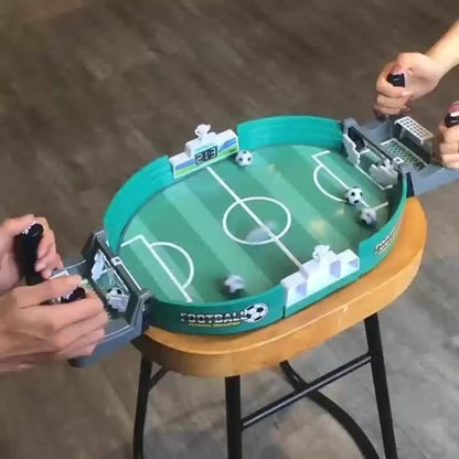 Portable Tabletop Football Game Set – Stand-Alone Table Design, Durable PP Material, 6 or 10 Balls, Family Party Board Game for Christmas Halloween Thanksgiving, Fun for Kids & Adults