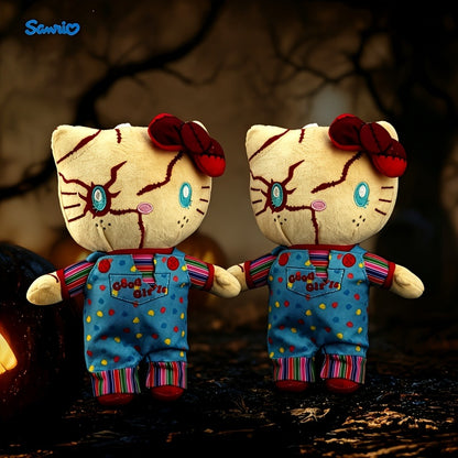 Hello Kitty Halloween Plush Doll | Cute Sanrio Character Stuffed Toy | Birthday Party Ornament | Christmas Valentine's Day Gift for Girls Kids Fans