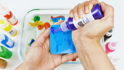 Aqua Fairy Water Gel Kit - Magic Water Elf - DIY Squishy Maker Kit - Design Your Own Squishes - Kids Arts & Crafts
