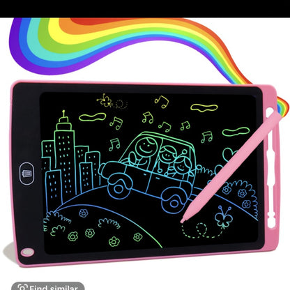 LCD Writing Tablet for Kids 8.2 Inch – Electronic Drawing Board Doodle Pad for Parent-Child Interaction | Reusable Handwriting Graffiti Board | Back to School Halloween Christmas Gift Boys Girls