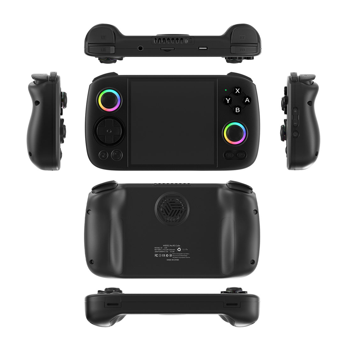 Retro Handheld Game Console Anbernic RG Cube - Android 13 Square IPS RGB Hall Joystick DP Output Gaming Handheld 5200mAh