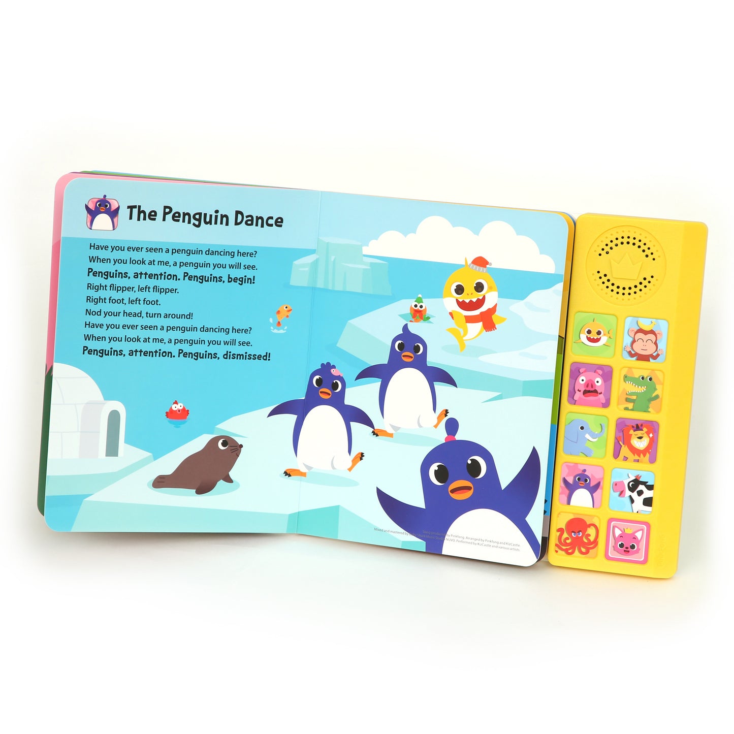 Baby Shark Animal Songs 10 Button Sound Book, Pinkfong Baby Shark Nursery Rhymes Children's Sound Books, Interactive Learning Books for Toddlers, Learning & Education Toys, Baby Shark Gifts for Kids
