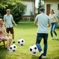 4 16-inch inflatable soccer balls