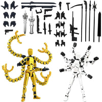 Yellow, white