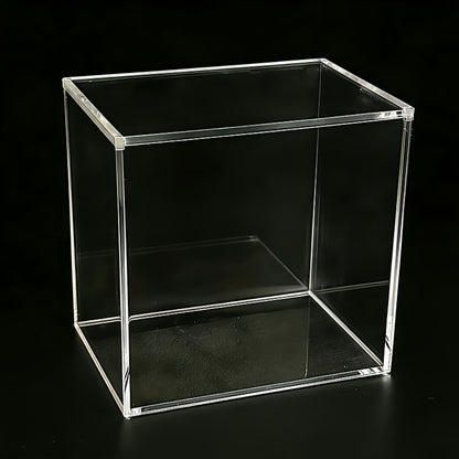 Stackable Acrylic Display Case for ETB & Booster Box – 5mm Thick Clear Magnetic Closure Protective Case for Pokemon Elite Trainer Box, Trading Cards, Collectibles & Sports Memorabilia