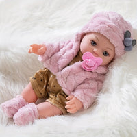 Pink plush clothes + doll