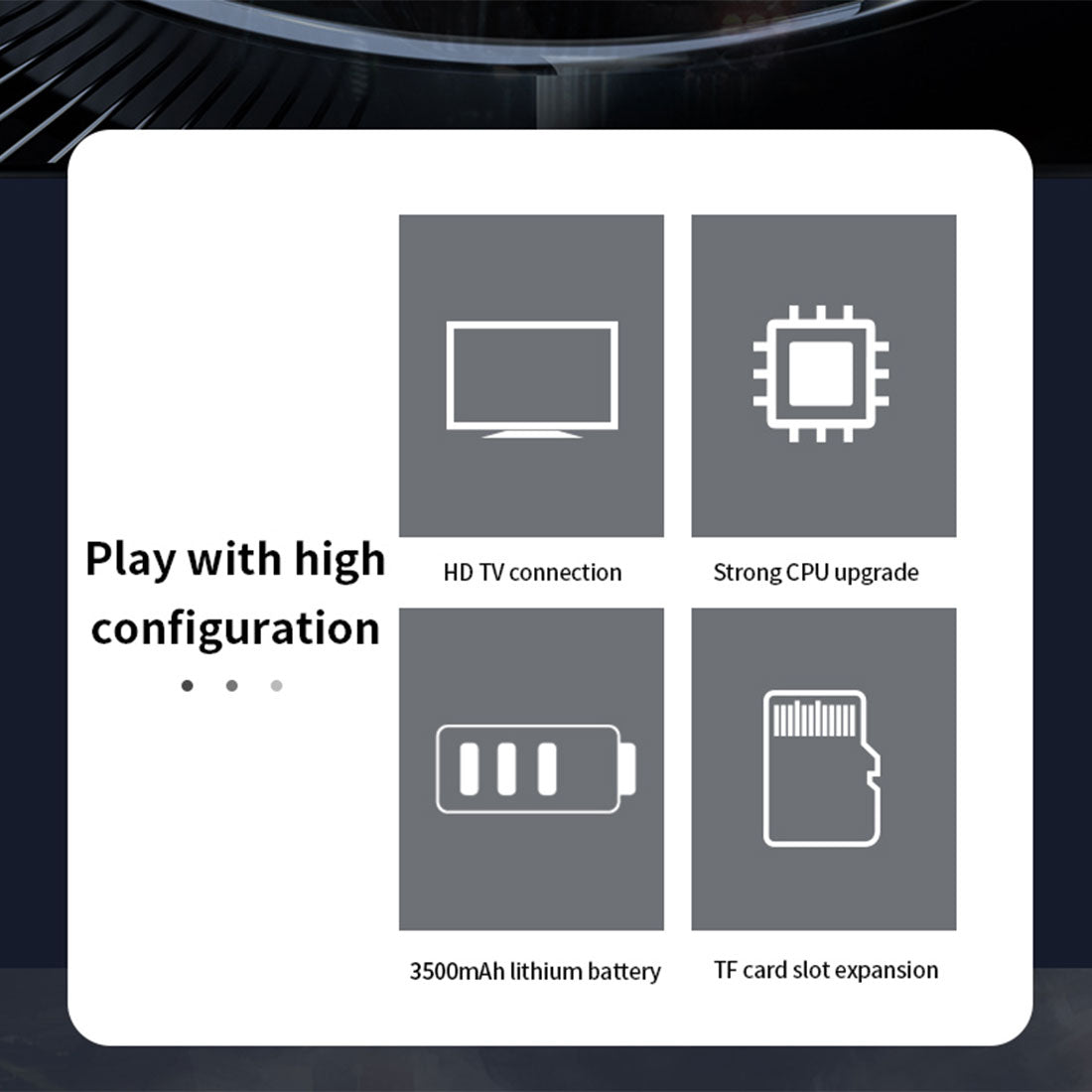 Handheld Game Console Powkiddy X70 – 7" IPS Large Screen Retro Emulator HDMI