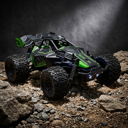 High-speed Remote-controlled Car, Four-wheel-drive Off-road Remote-controlled Truck, 1:20 Scale All-terrain Remote-controlled Off-road Vehicle with LED Headlights, 2.4GHz Radio-controlled Monster Truck, Amateur-grade Remote-controlled Car