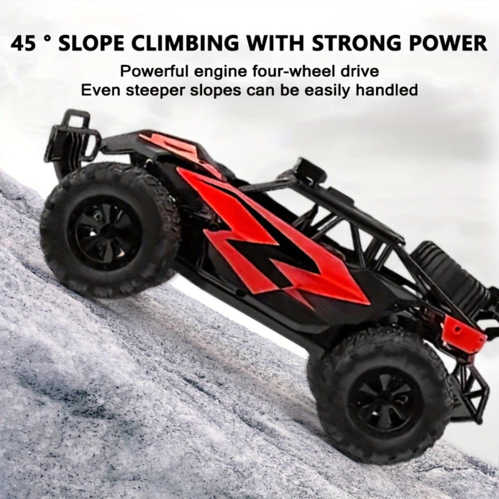 High-Speed RC Off-Road Car 40km/h – All-Terrain Remote Control Climbing Truck with Long-Lasting Battery, Sturdy 4WD Structure, Birthday Christmas Gift for Boys Kids & Adults (Style A & B)