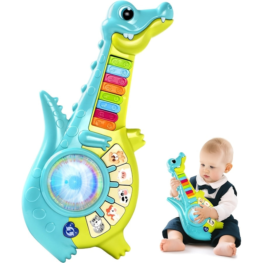 Toddler Toys for 1 Year Old Boy Gift: Baby Girl Musical Toys 12-18 Months, Educational Piano Guitar for Toddlers 1-2 with Animals And Sounds, 1st First Birthday Gifts for Kids