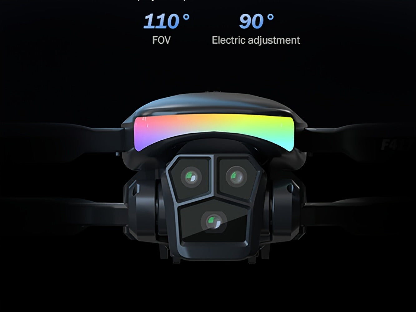 LCD Screen Drone with Dual Cameras & Brushless Motor – Foldable RC Quadcopter for Beginners Adults, Altitude Hold, 3D Flips, Headless Mode, One-Key Takeoff Landing, Supports 32G SD Card
