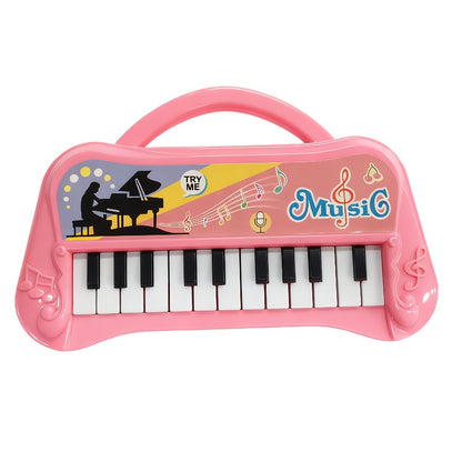 1pc, 13-Key Kids Piano Keyboard, Portable Electronic Music Toy For, Educational Birthday & Christmas Gift for Boys And Girls, Halloween Party Favors