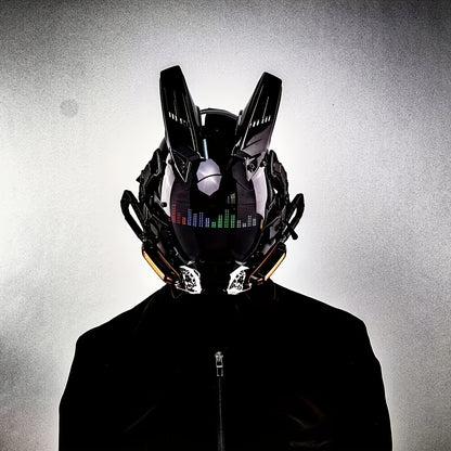 Cyberpunk Masks, Black Mask Additions, Halloween Role-Playing Photo Props, Bar Clubs, Party Supplies, Stage Performances, Gifts And Collectibles, Role-Playing, Bar Club Party Supplies, Ideal Choice for Gifts