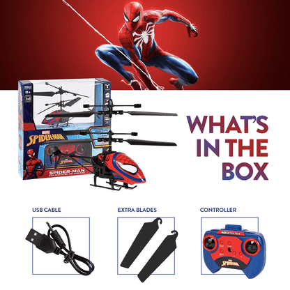 Marvel Spider-Man 2CH IR Helicopter
