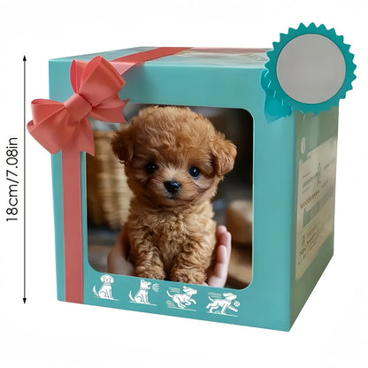 2026 Upgraded Simulation Puppy Robot, Realistic Electric Biomimetic Dog Toy, Automatic Walking, Barking, Tail Wagging, Children's Interactive Electronic Pet, Gifted with Accessory Dog Bones, Is An Excellent Birthday, Christmas, New Year's Gift