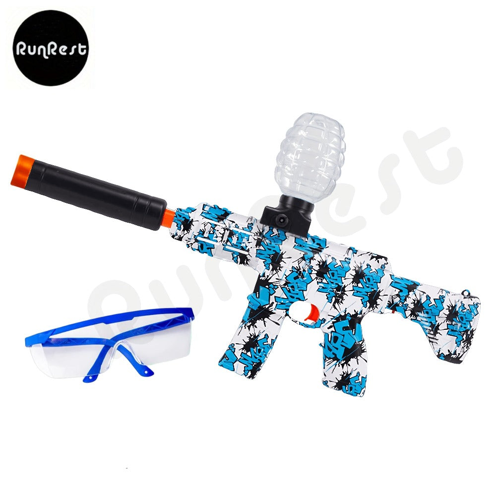 New Electric Fully Automatic Shooting Toy Gun, Outdoor Sports Interactive Game Toy, Rechargeable Portable Gun Toy, Long Battery Life - Suitable for Outdoor And Indoor Team Collaboration Game Toys. Halloween, Christmas, Birthday Party Gifts