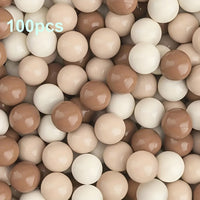 Brown 100pcs