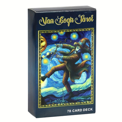 Van Gogh - a Deck of 78 Cards, a Game Inspired by Art, Made with High-Quality Paper, a Traditional Tool for Divination, Appropriate for Adults And Teenagers Aged 14 And Older