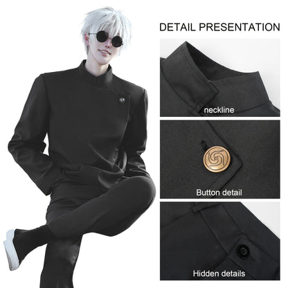 [Cosplay Costume Set] High School Satoru Cosplay Costume Uniform for Men Cosplay Outfit Set
