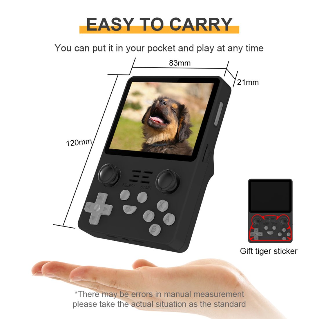 Handheld Game Console Powkiddy RGB20S Retro Gaming Open Source ArkOS Emulator