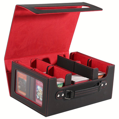 Card Cassette Command Display, Five In One Card Storage Box Can Hold More Than 400 Pairs Of Cards, Detachable Sports Card Box, Exquisite Packaging, Can Be Gifted to Friends And Family