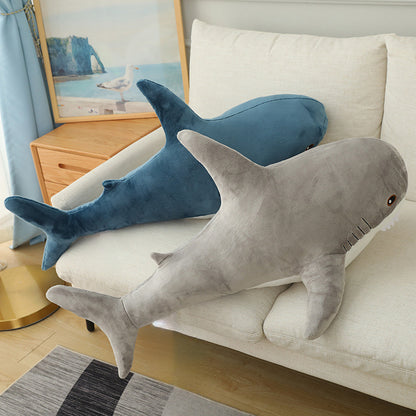 61cm/21.04in Shark Stuffed Animal Plush Toy, Cute Shark Toy Plush Pillow, Soft, Shark Plush, Sea Animal, Doll Gift, Suitable for Boys, Girls, Kids, Adults