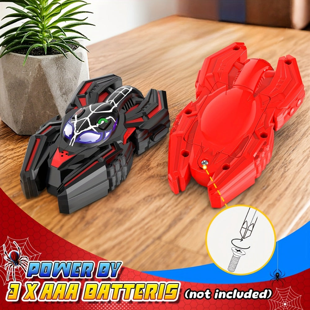 Spider Walkie Talkies for Kids, Walkie Talkies Toys for Boys Girls Year Old, Camping Gear Outdoor Hiking Newsletter, Long Distance Wireless Telephone Receiver for 3-5 4-8 Year Old Kid