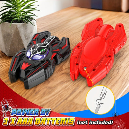 Spider Walkie Talkies for Kids, Walkie Talkies Toys for Boys Girls Year Old, Camping Gear Outdoor Hiking Newsletter, Long Distance Wireless Telephone Receiver for 3-5 4-8 Year Old Kid