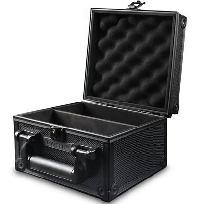 Top Loads Storage Box for 3"x4" 35pt Rigid Cards, Holds 600+ Top Loads, Sports Card Storage Case Organizer, Trading Card Storage Box with Lock