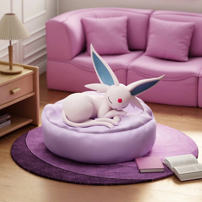 [CN] Pokemon Sleepy Pose Eevee Blind Box Eeveelutions Blind Box - Cute Kawaii Eeveelutions Sleep Pose Figures- Vaporeon Sylveon Espeon Umbreon Leafeon Glaceon - Desktop Ornament Mystery Toy - Simplified Chinese