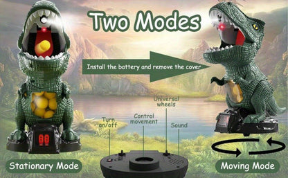 Dinosaur Shooting Toy Set for Kids – Air Pump Foam Bullet Blaster with Moving Dinosaur Targets | Twin Pistol, Family Pack & Launcher Editions | Hand-Eye Coordination | Ages 3-9 Gift