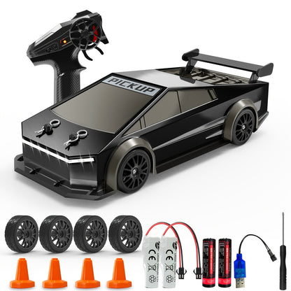 Remote-Controlled Cars for Boys, Featuring a 1:24 Scale, 4WD High-Speed Drifting Capability, Equipped with LED Lights, And Operating at 2.4Ghz, Making It an All-Terrain Toy Car Perfect for Christmas, Birthday, Or Halloween Gifts