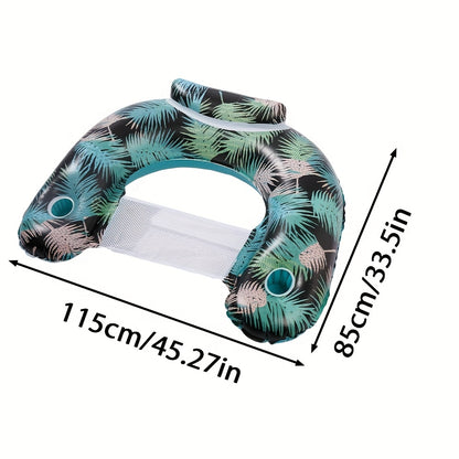Inflatable Pool Noodle Chair, 3 Packs Stripes Design Pool Floats Noodle Sling Floatie, Swimming Party Floating Chair for Adult Party Summer Water Fun, Pool Deals