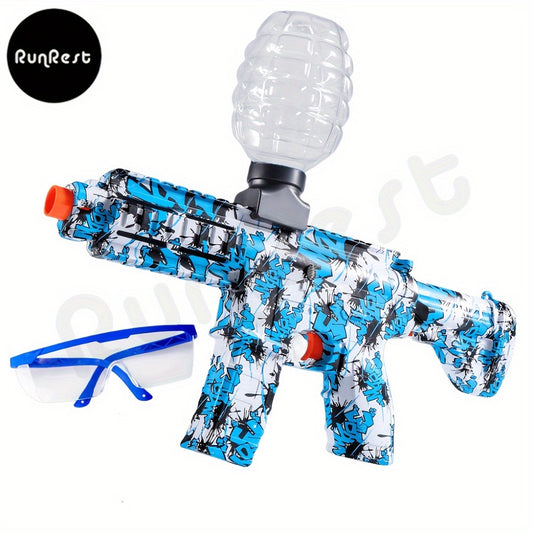 New Electric Fully Automatic Shooting Toy Gun, Outdoor Sports Interactive Game Toy, Rechargeable Portable Gun Toy, Long Battery Life - Suitable for Outdoor And Indoor Team Collaboration Game Toys. Halloween, Christmas, Birthday Party Gifts