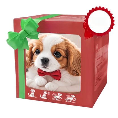 2026 Upgraded Simulation Puppy Robot, Realistic Electric Biomimetic Dog Toy, Automatic Walking, Barking, Tail Wagging, Children's Interactive Electronic Pet, Gifted with Accessory Dog Bones, Is An Excellent Birthday, Christmas, New Year's Gift