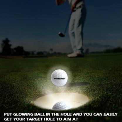 LED Golf Balls Glow in the Dark – Ultra-Bright 3-LED Night Golf Balls with 8-Min Reset Timer & Mesh Bag, 3 or 6 Pack | Best Night Golf Gift for Men Women Teens Beginners