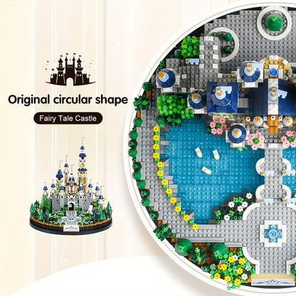 3600PCS Princess Castle Building Blocks Fairytale Palace STEM Micro Brick Architecture Kit for Girls Ages 8+ – Creative Birthday Christmas Valentine's Day Gift, Home Room Decor Display Piece